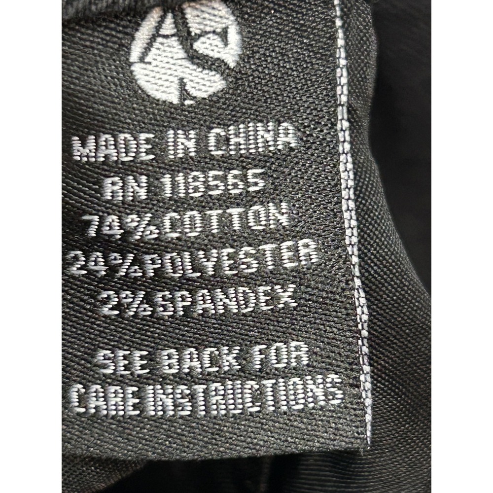 Ashley Stewart Jeans Womens 14 Regular Black Fearless Skinny Stretch High Rise - Picture 6 of 9